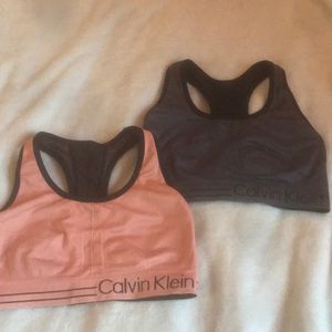 Calvin Klein Performace reversible Sports bras